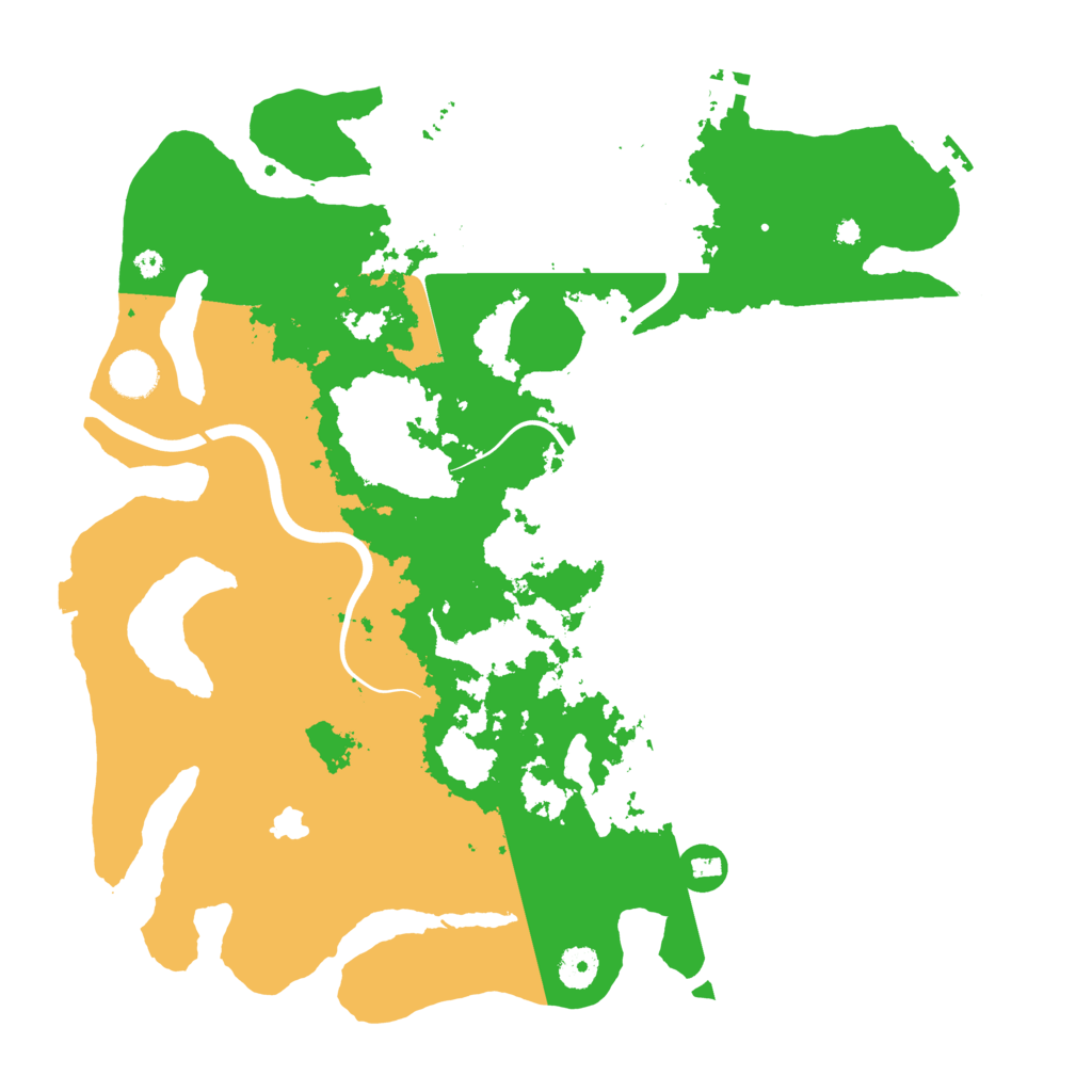 Biome Rust Map: Procedural Map, Size: 4000, Seed: 2316724