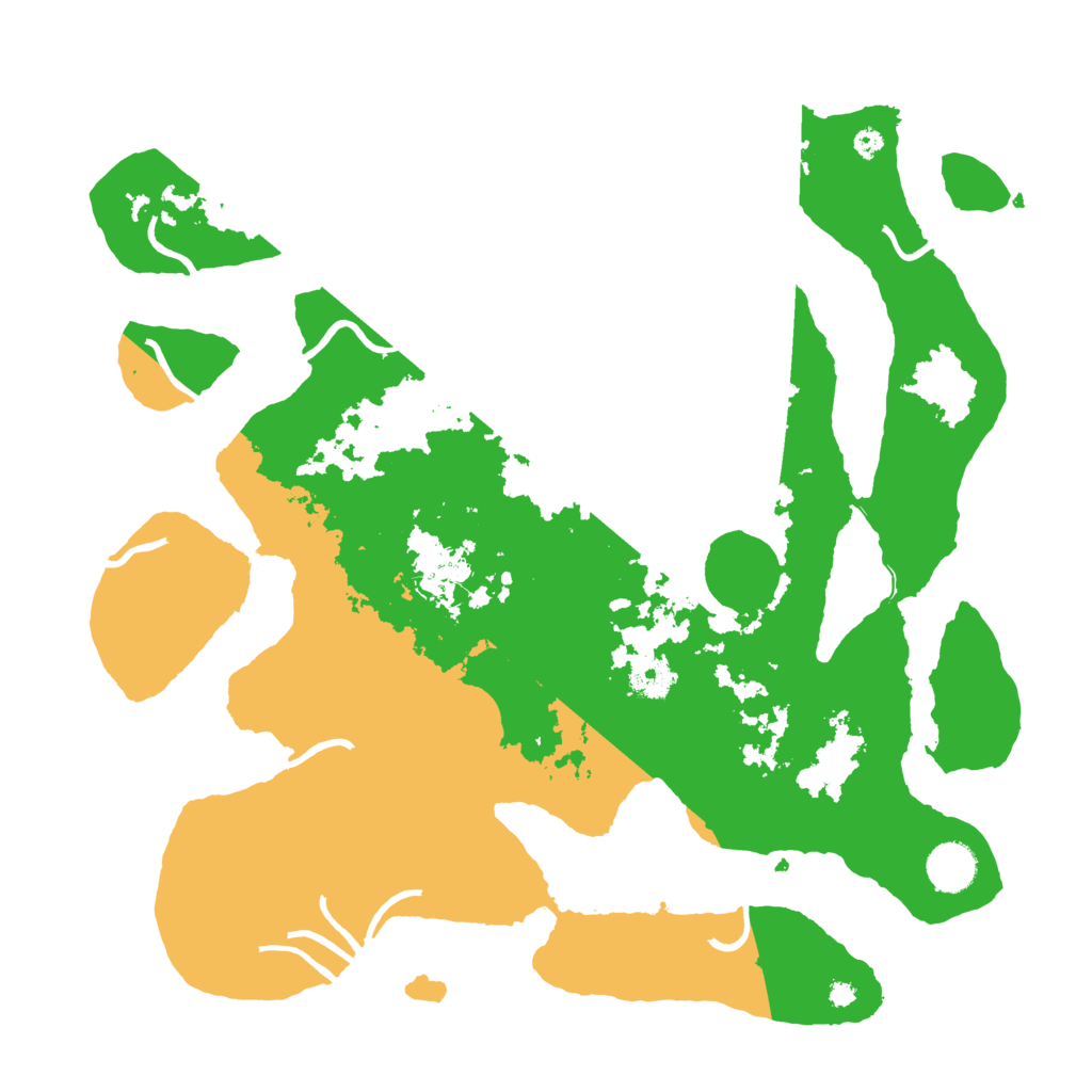 Biome Rust Map: Procedural Map, Size: 3850, Seed: 1003983991