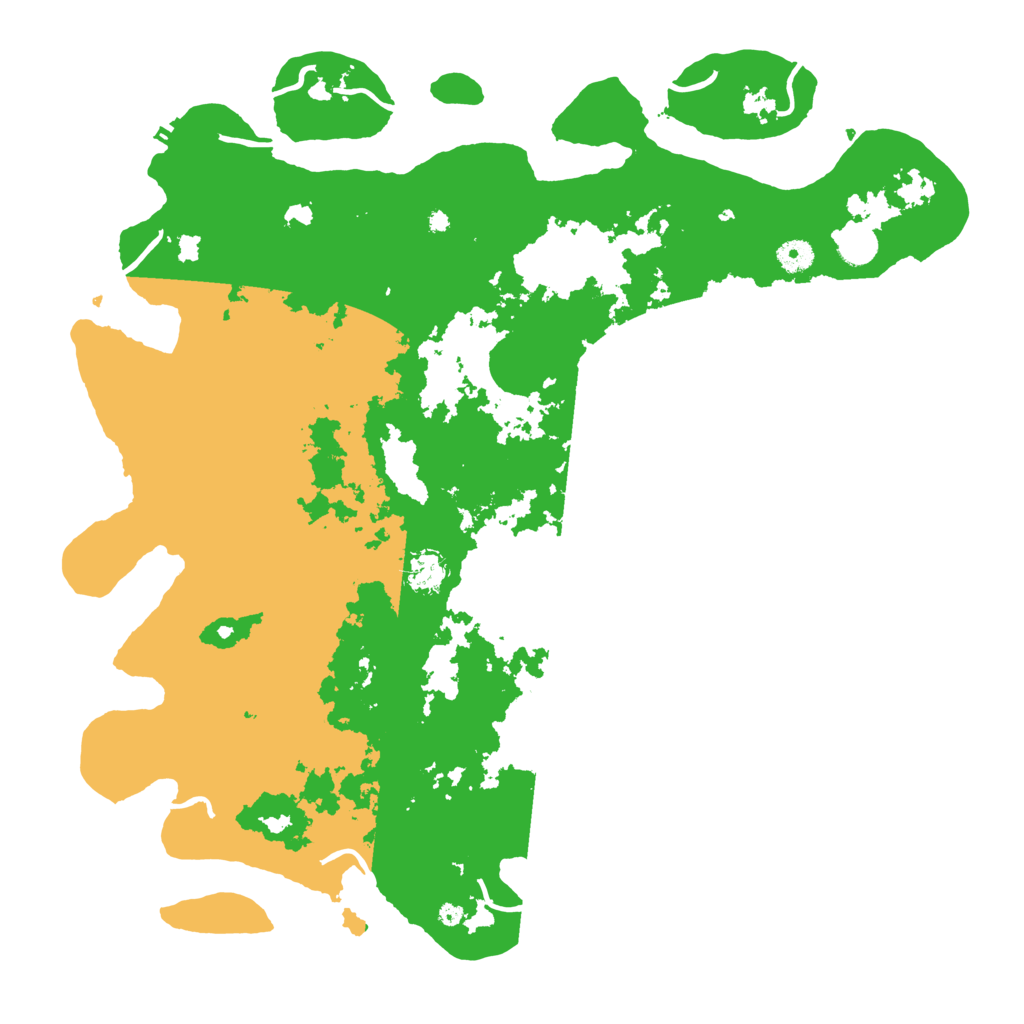 Biome Rust Map: Procedural Map, Size: 4500, Seed: 4780904