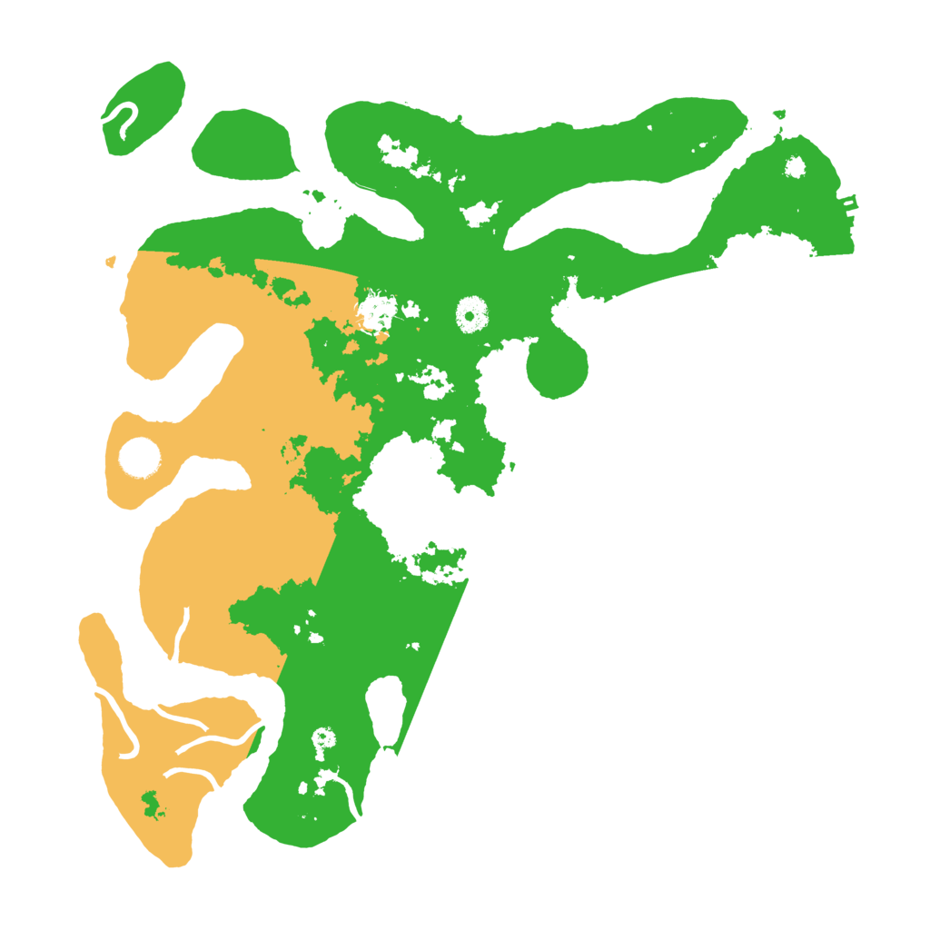 Biome Rust Map: Procedural Map, Size: 4000, Seed: 582956