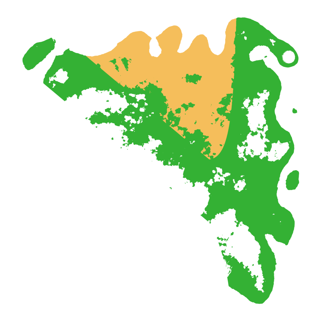 Biome Rust Map: Barren, Size: 4500, Seed: 2145652