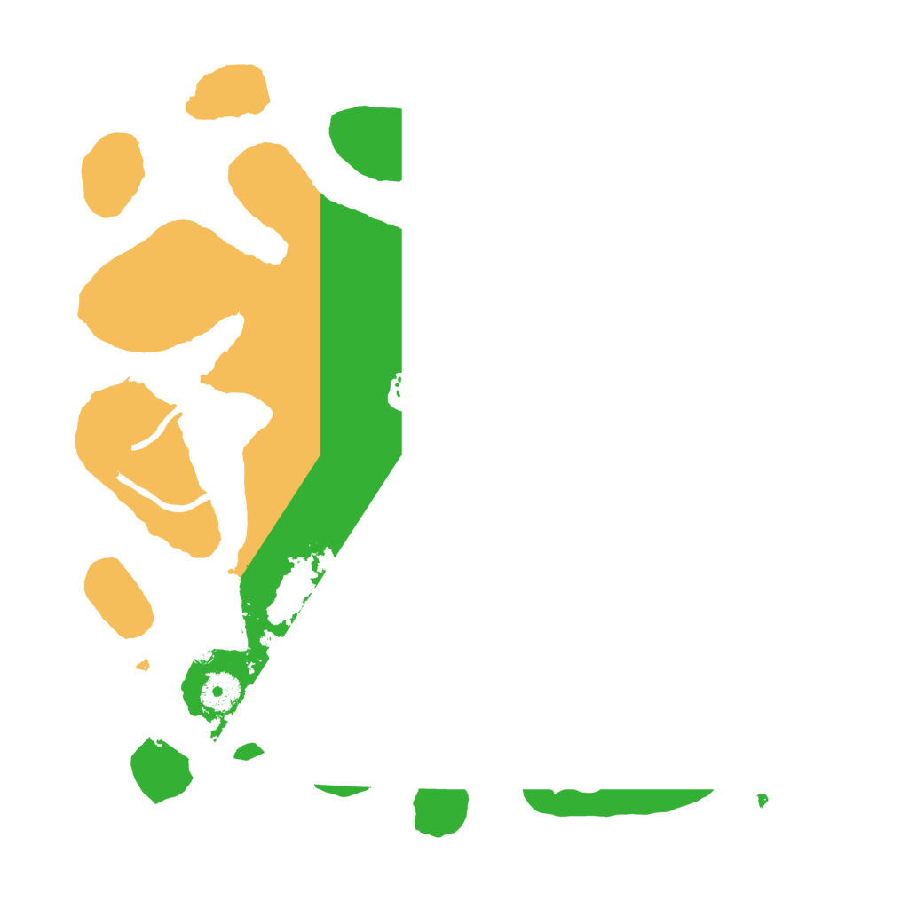 Biome Rust Map: Procedural Map, Size: 3550, Seed: 840612