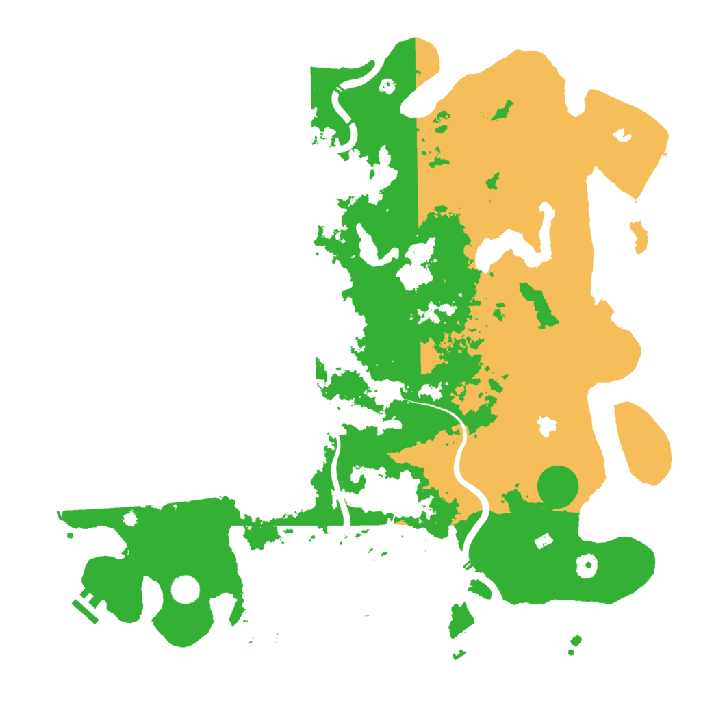 Biome Rust Map: Procedural Map, Size: 4500, Seed: 45226723