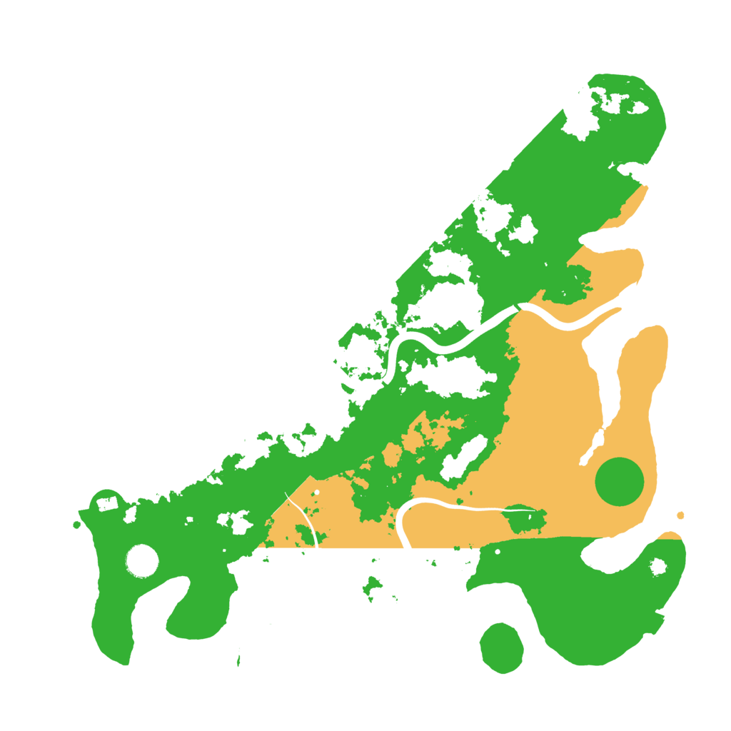 Biome Rust Map: Procedural Map, Size: 3950, Seed: 2060422381