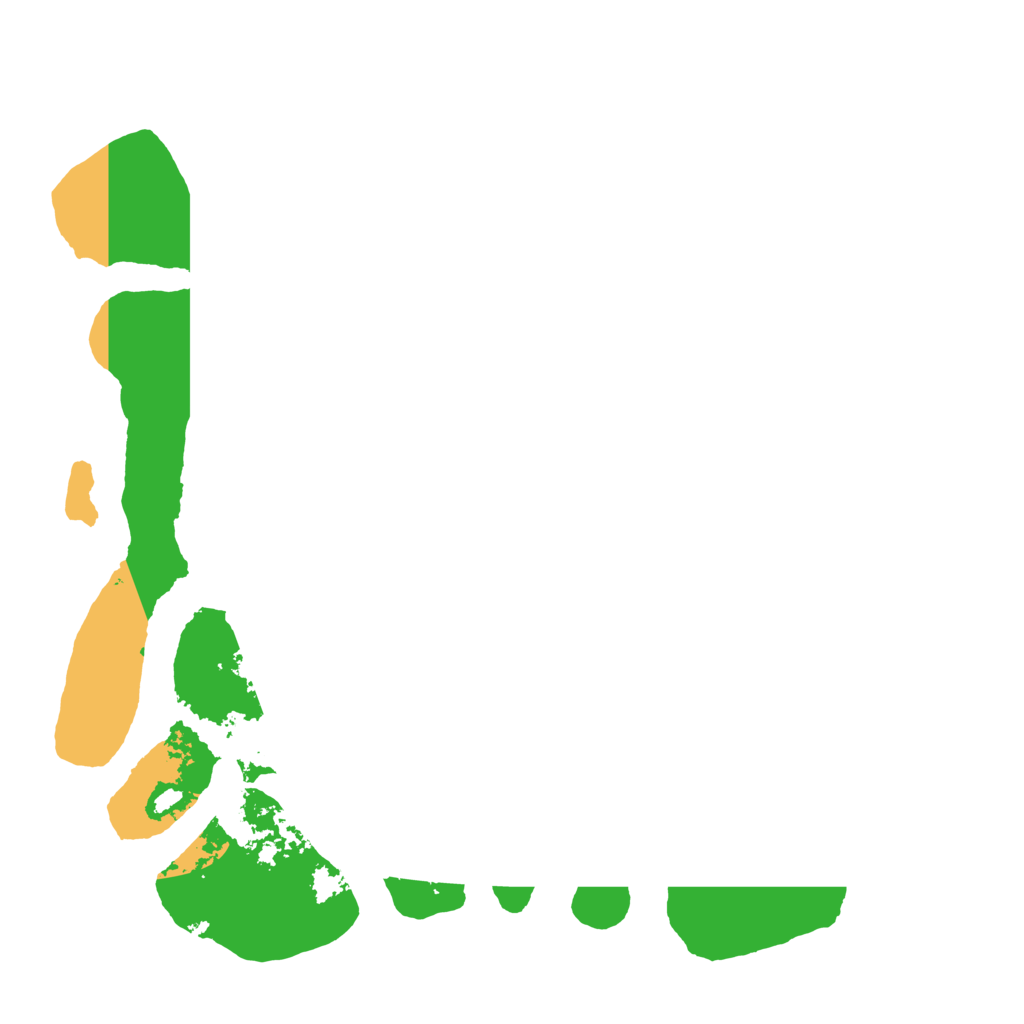 Biome Rust Map: Barren, Size: 4500, Seed: 2646041