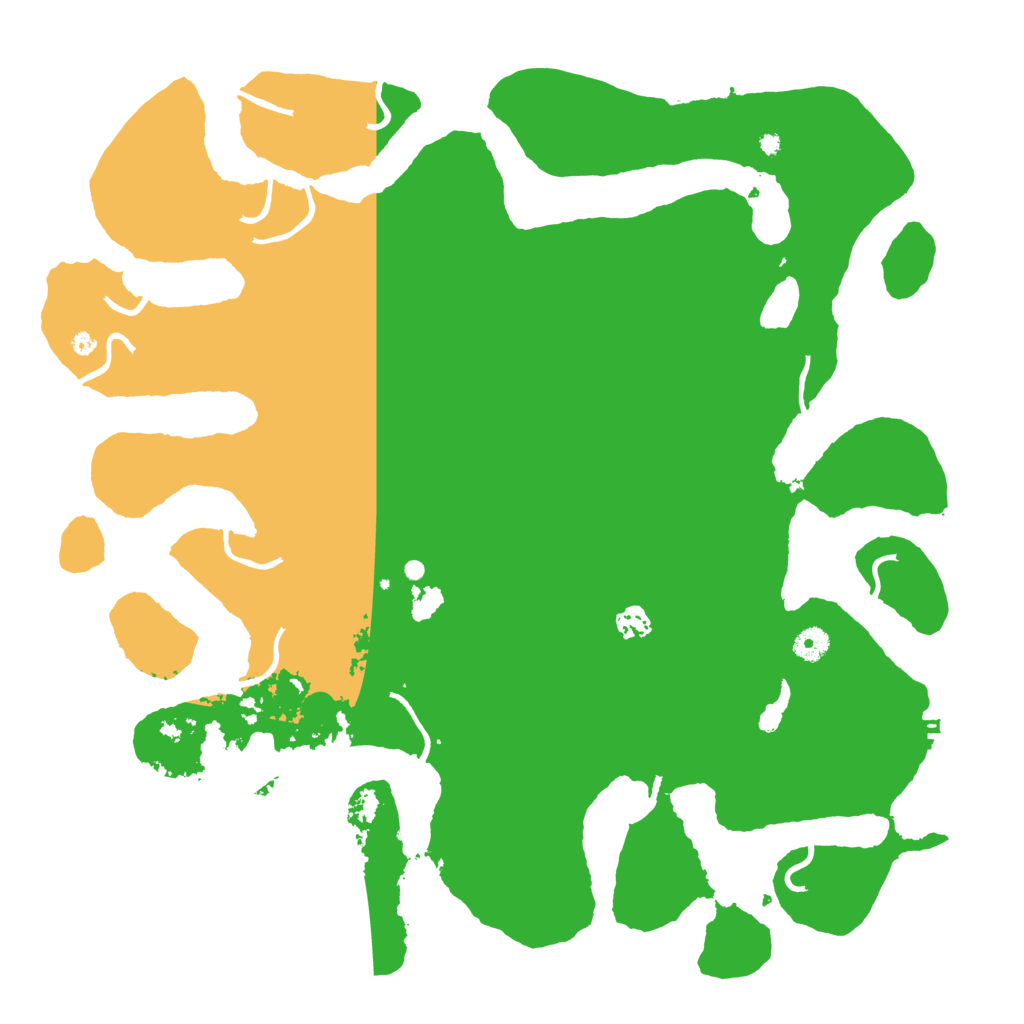 Biome Rust Map: Procedural Map, Size: 4500, Seed: 4974257