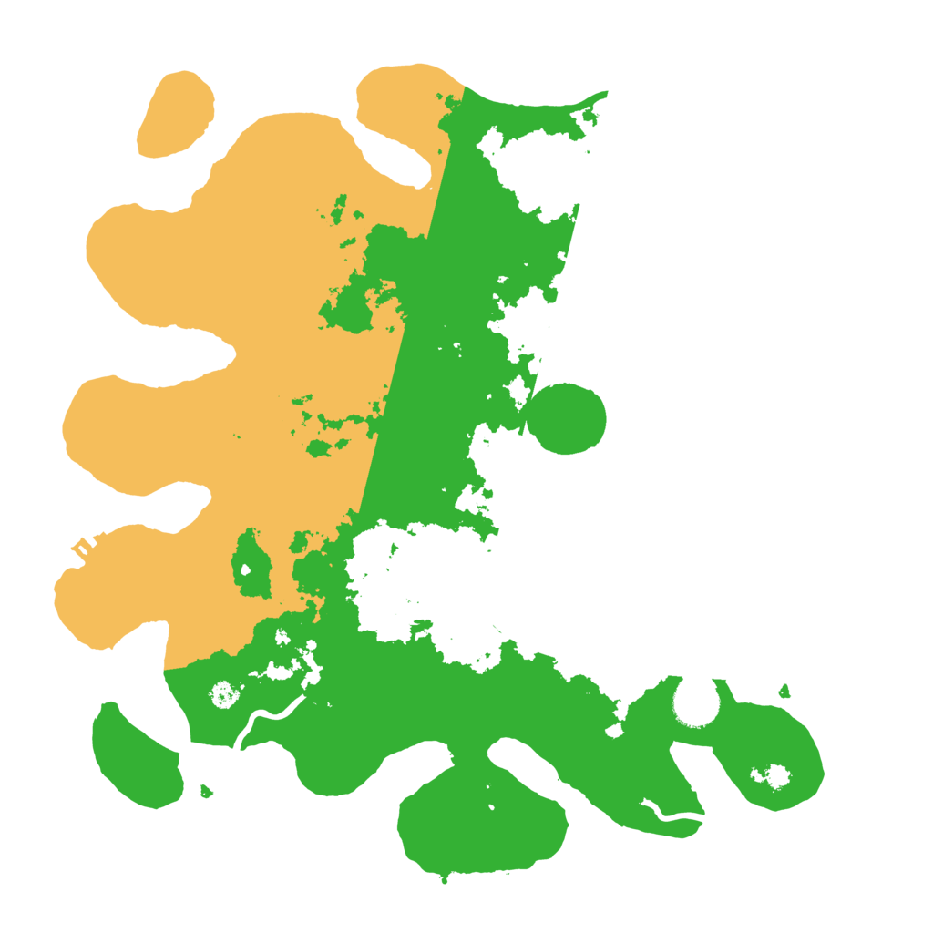 Biome Rust Map: Procedural Map, Size: 3500, Seed: 1907091