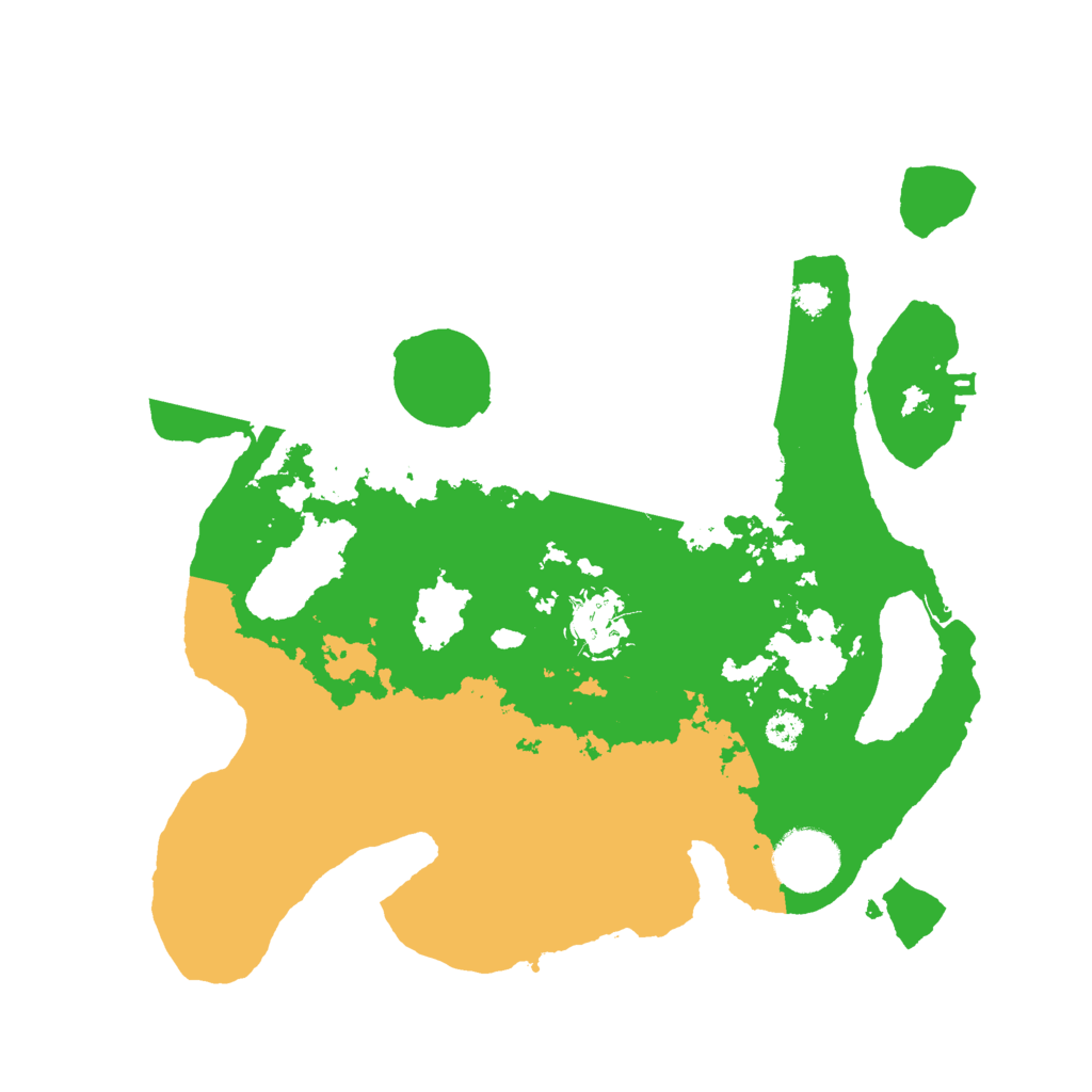 Biome Rust Map: Procedural Map, Size: 3000, Seed: 1404