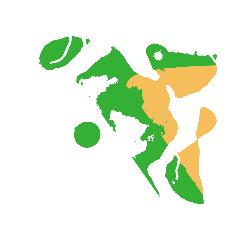 Biome Rust Map: Procedural Map, Size: 2502, Seed: 53463