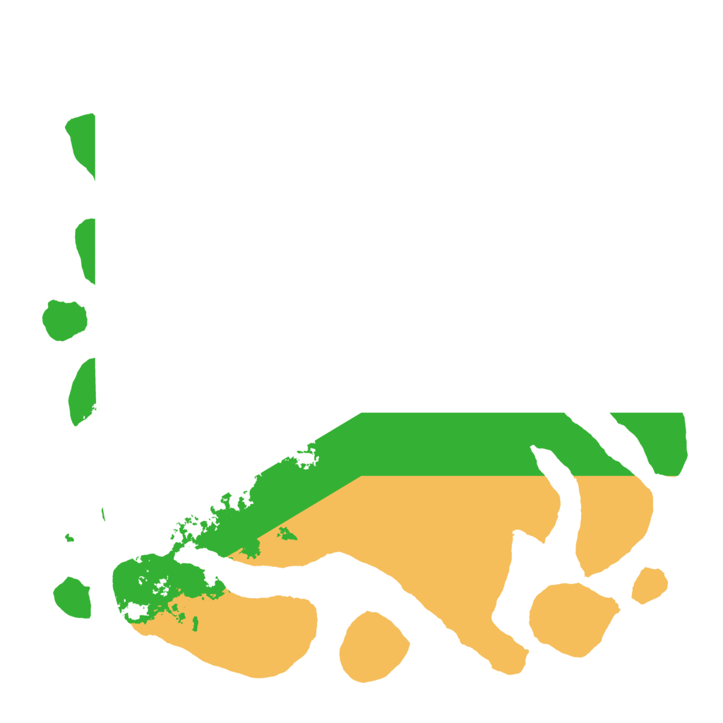 Biome Rust Map: Barren, Size: 4500, Seed: 6173292