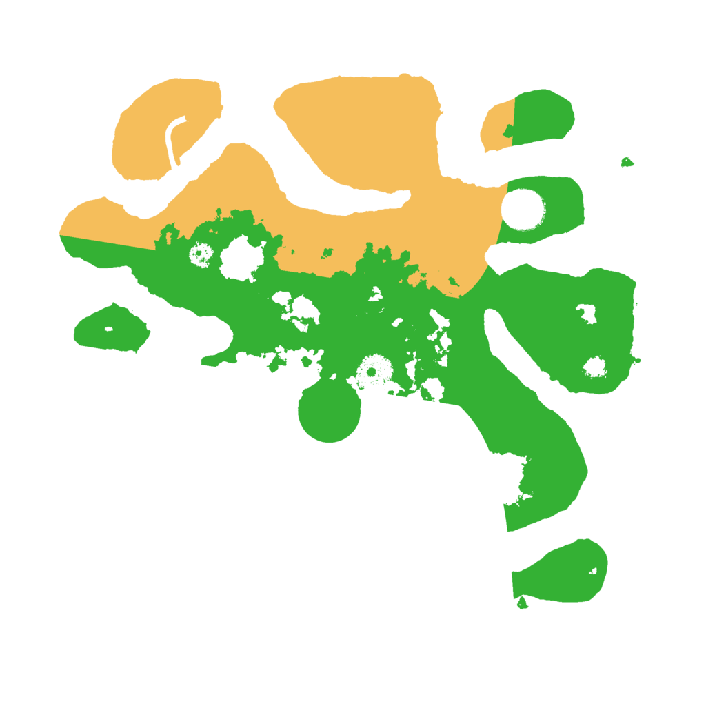 Biome Rust Map: Procedural Map, Size: 3000, Seed: 789310