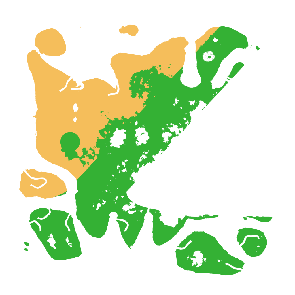 Biome Rust Map: Procedural Map, Size: 4000, Seed: 648157