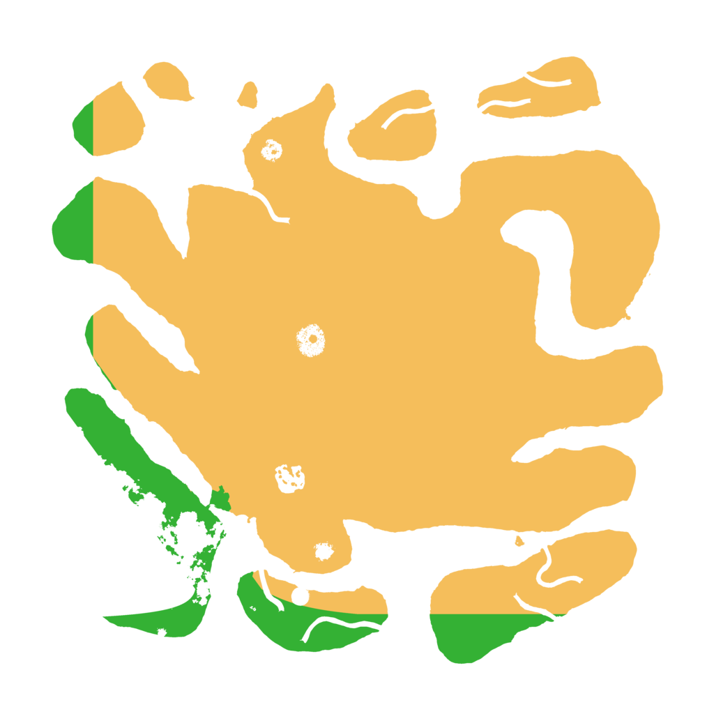 Biome Rust Map: Procedural Map, Size: 3550, Seed: 304522