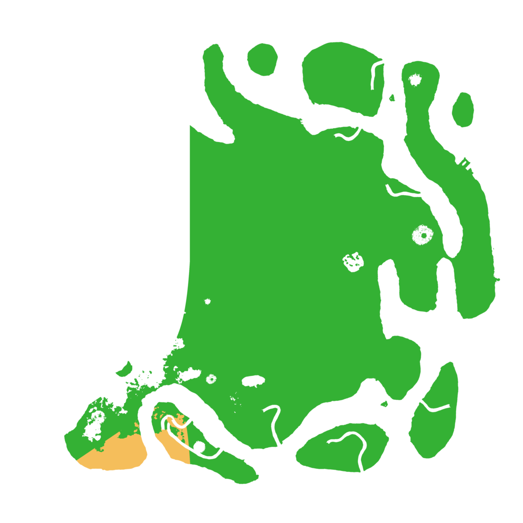 Biome Rust Map: Procedural Map, Size: 4000, Seed: 114250274