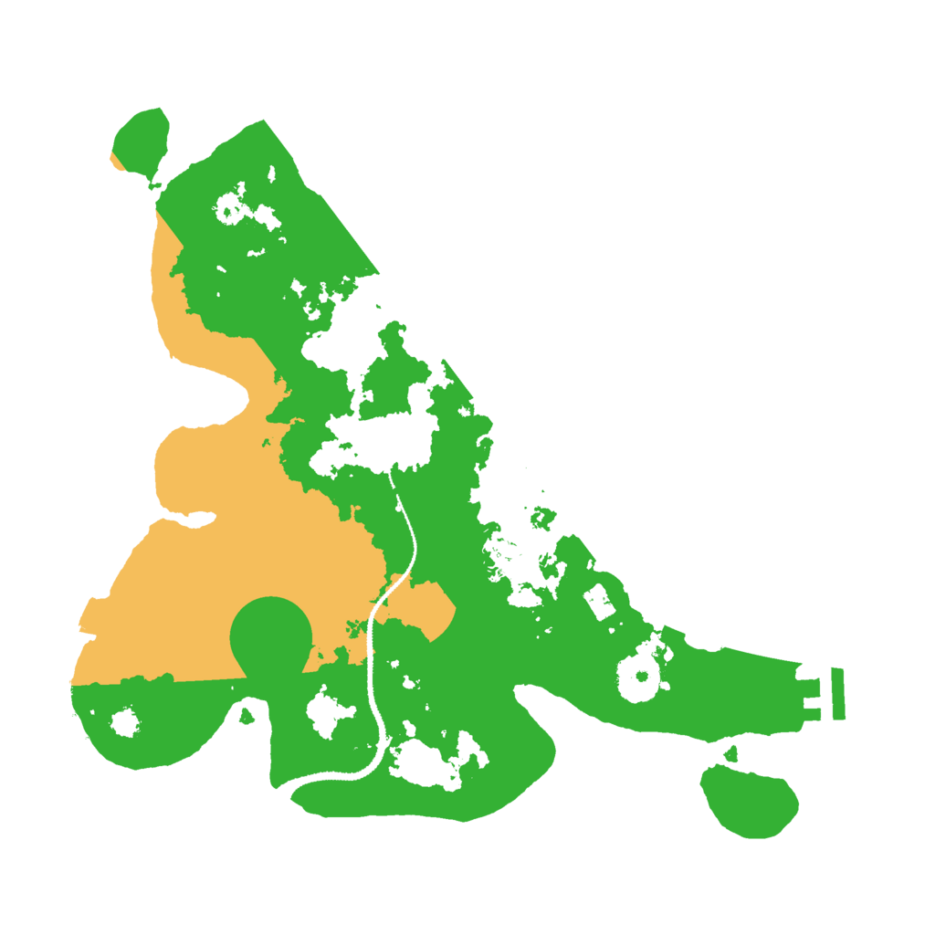 Biome Rust Map: Procedural Map, Size: 3000, Seed: 697278