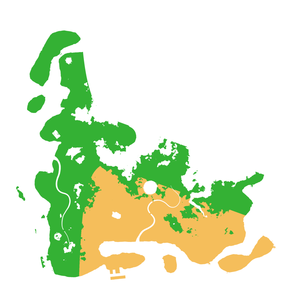 Biome Rust Map: Procedural Map, Size: 4000, Seed: 797835