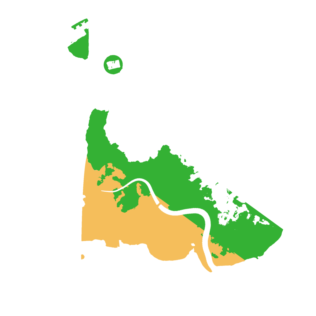 Biome Rust Map: Procedural Map, Size: 2700, Seed: 50963792