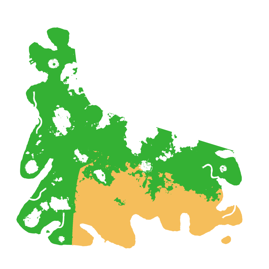 Biome Rust Map: Procedural Map, Size: 4000, Seed: 42038