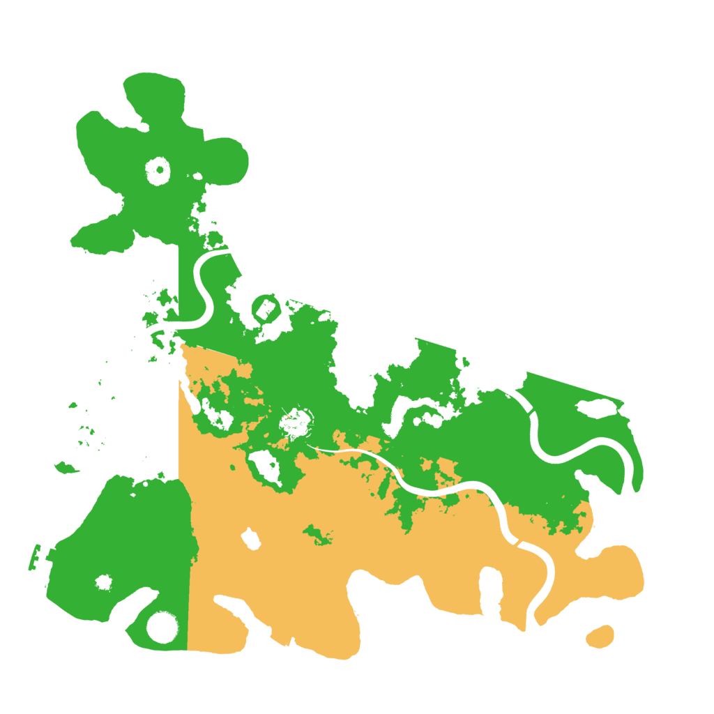 Biome Rust Map: Procedural Map, Size: 4000, Seed: 42038