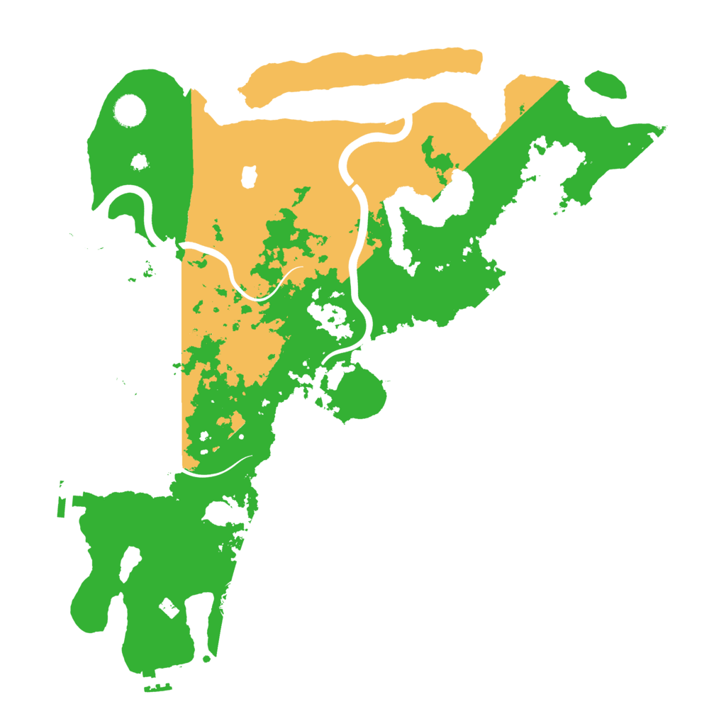 Biome Rust Map: Procedural Map, Size: 4000, Seed: 1039346632