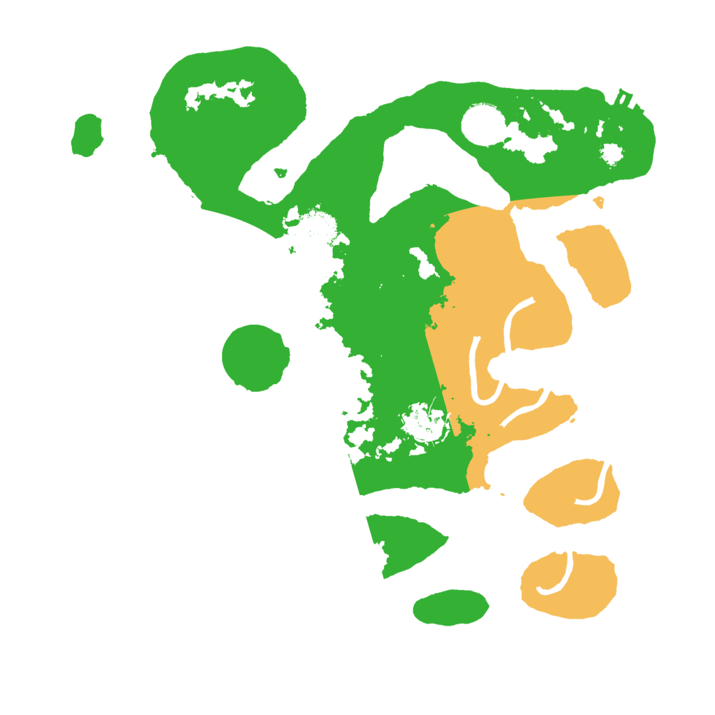 Biome Rust Map: Procedural Map, Size: 3000, Seed: 557023