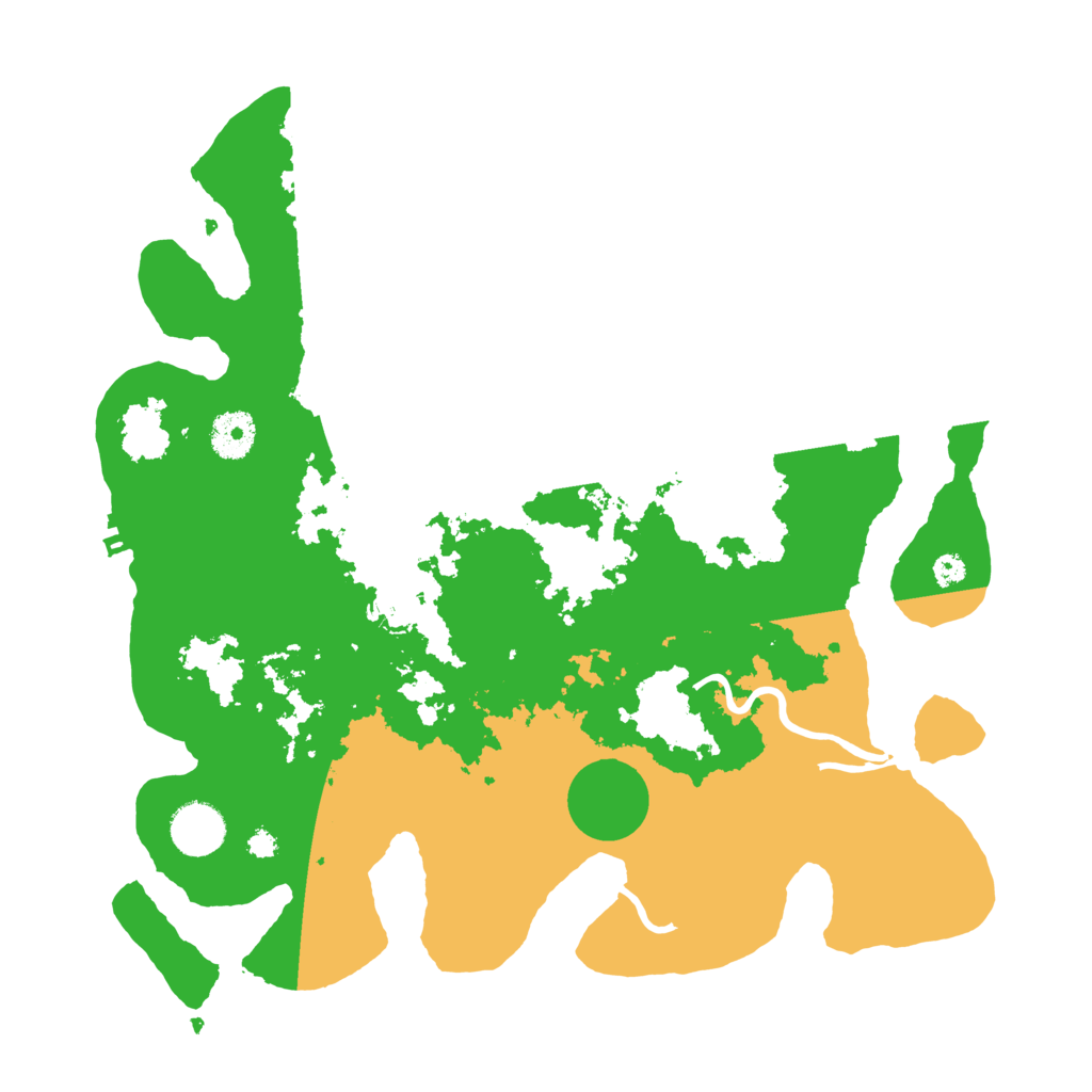 Biome Rust Map: Procedural Map, Size: 3550, Seed: 295017