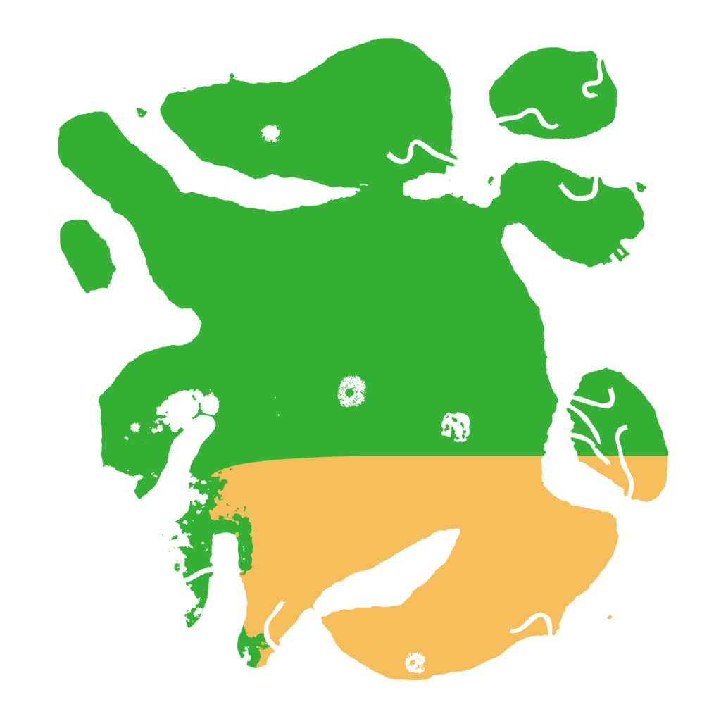 Biome Rust Map: Procedural Map, Size: 3550, Seed: 883345