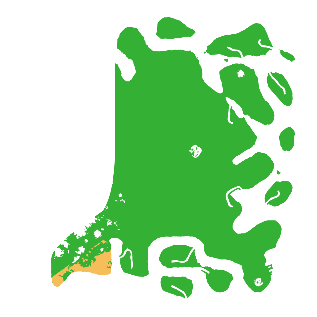 Biome Rust Map: Procedural Map, Size: 4000, Seed: 793997