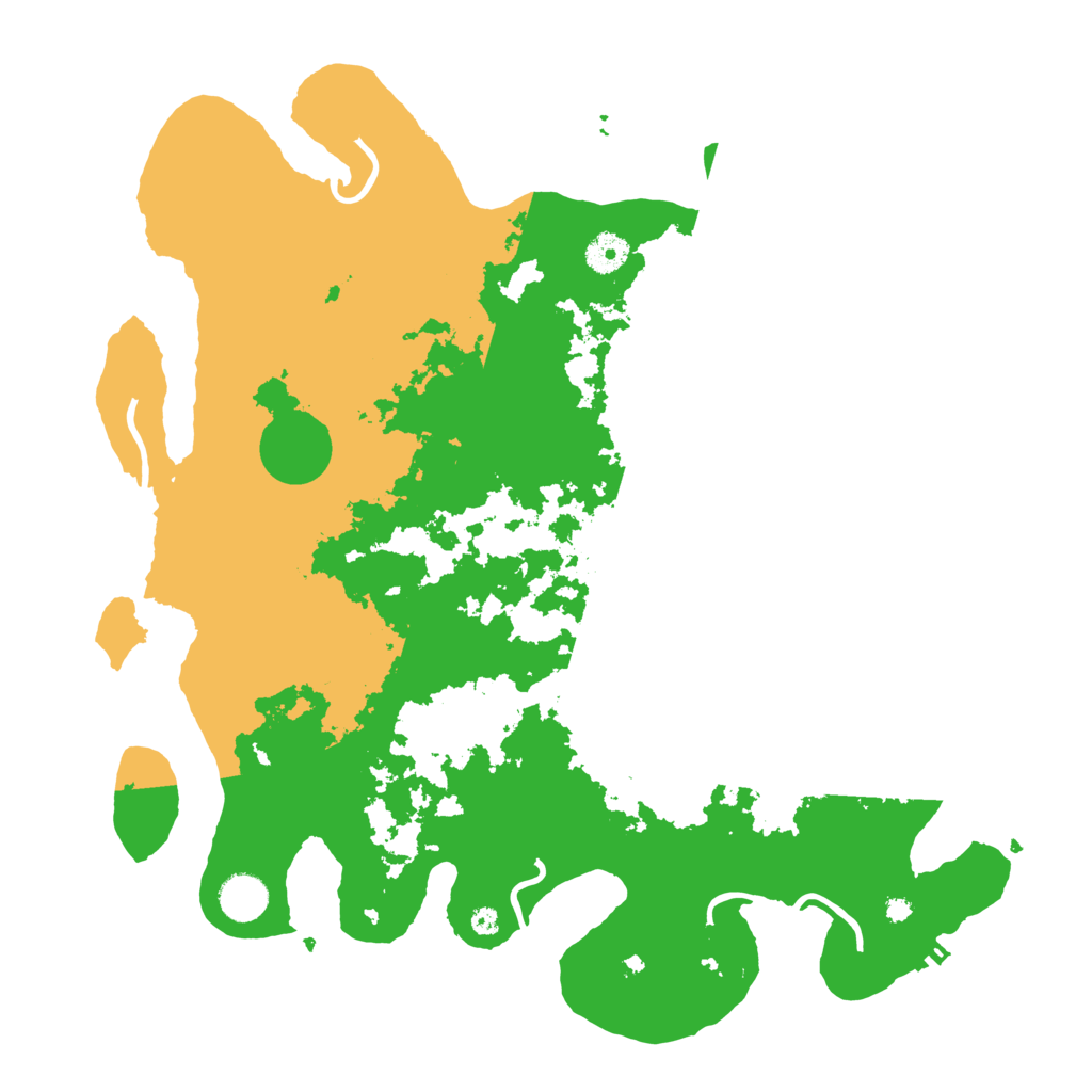 Biome Rust Map: Procedural Map, Size: 4000, Seed: 357087