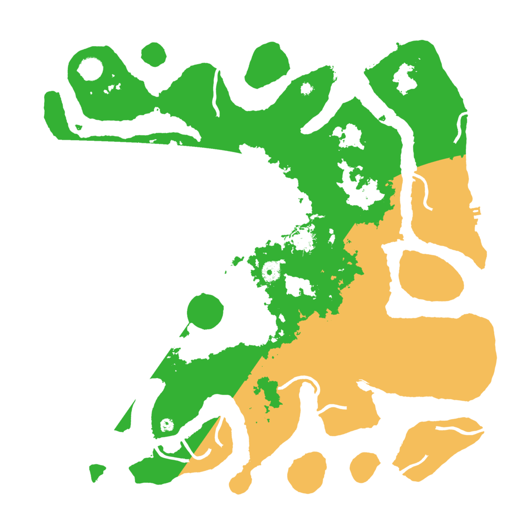 Biome Rust Map: Procedural Map, Size: 4000, Seed: 58352553