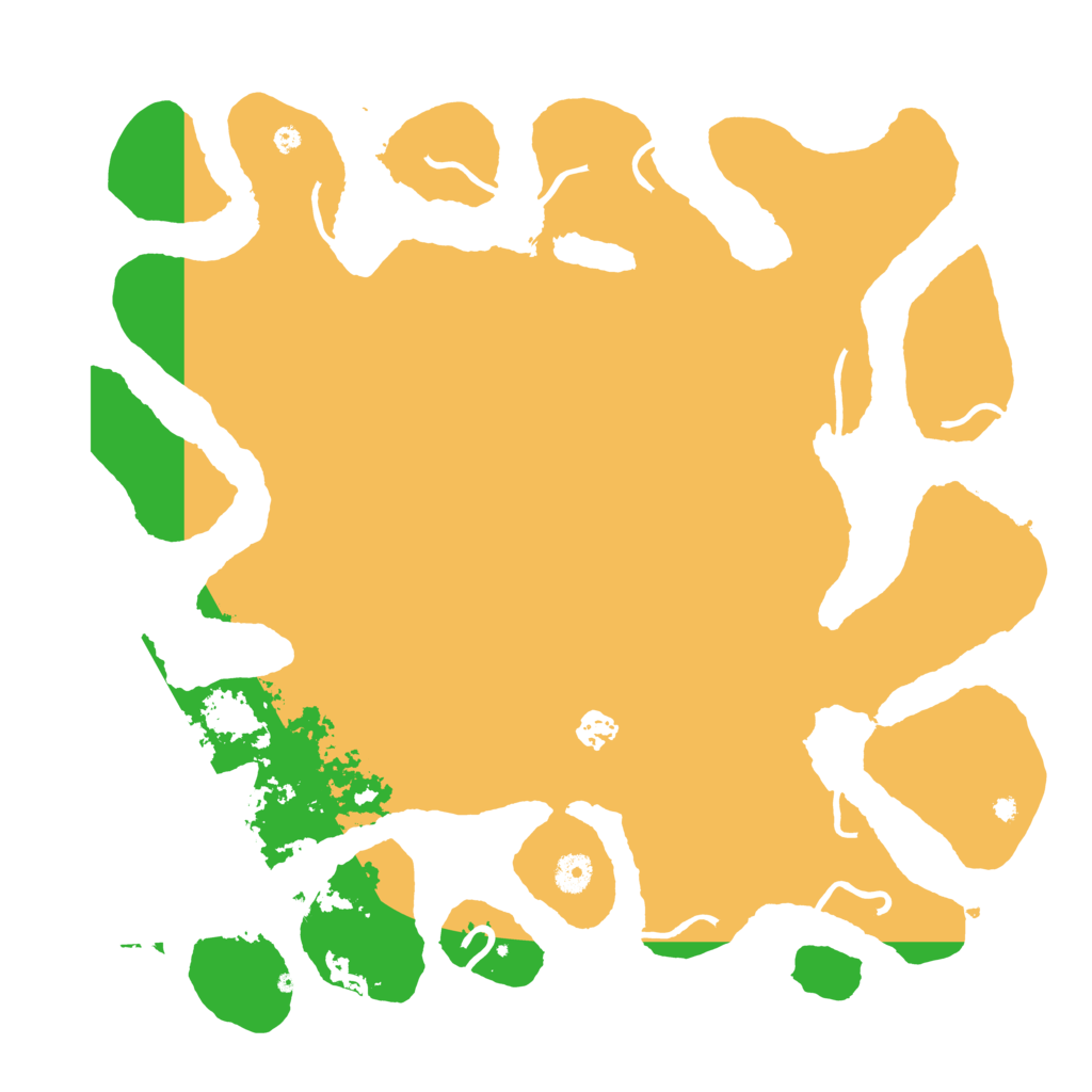 Biome Rust Map: Procedural Map, Size: 4250, Seed: 4898