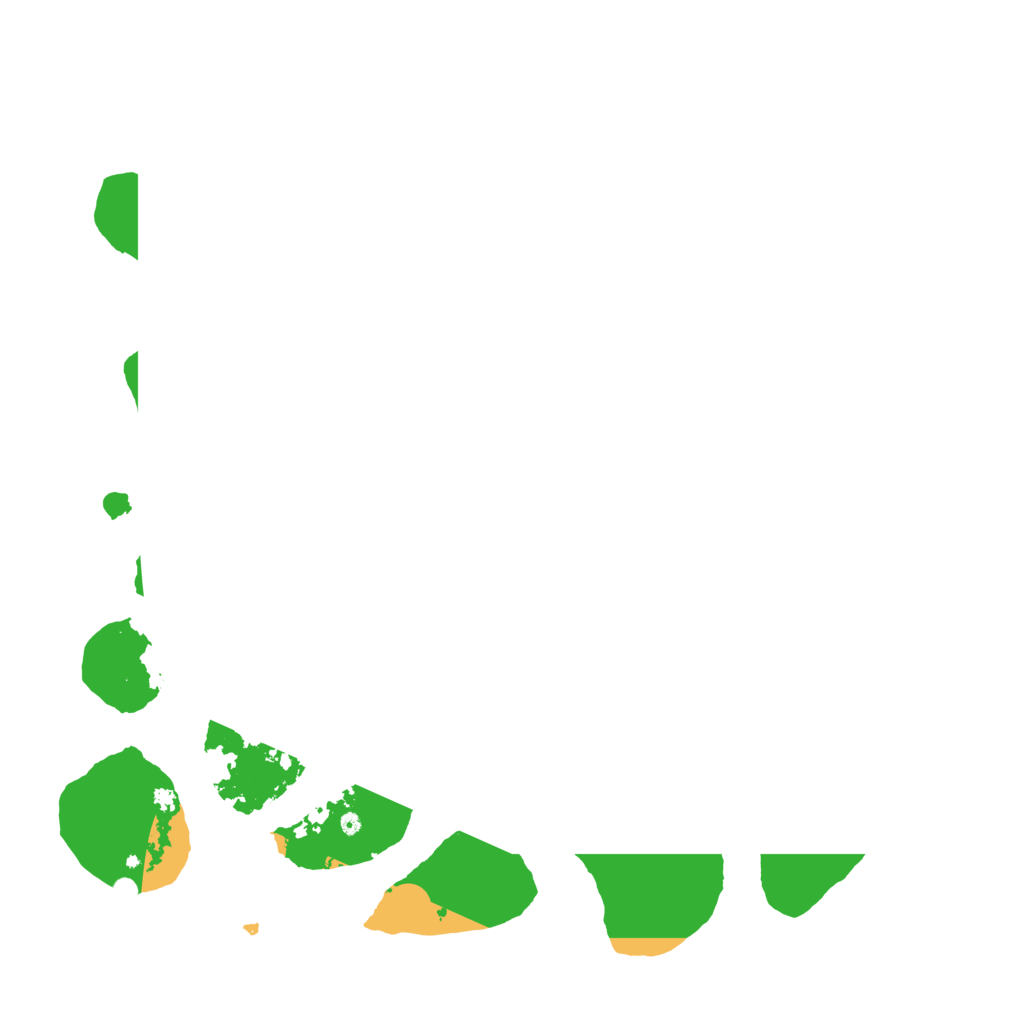 Biome Rust Map: Procedural Map, Size: 3550, Seed: 400467