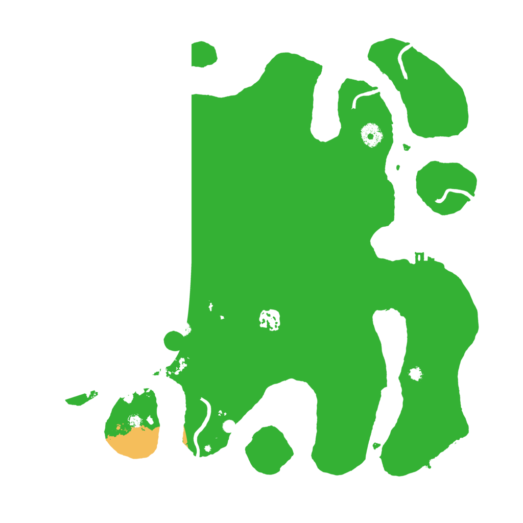 Biome Rust Map: Procedural Map, Size: 3550, Seed: 780302