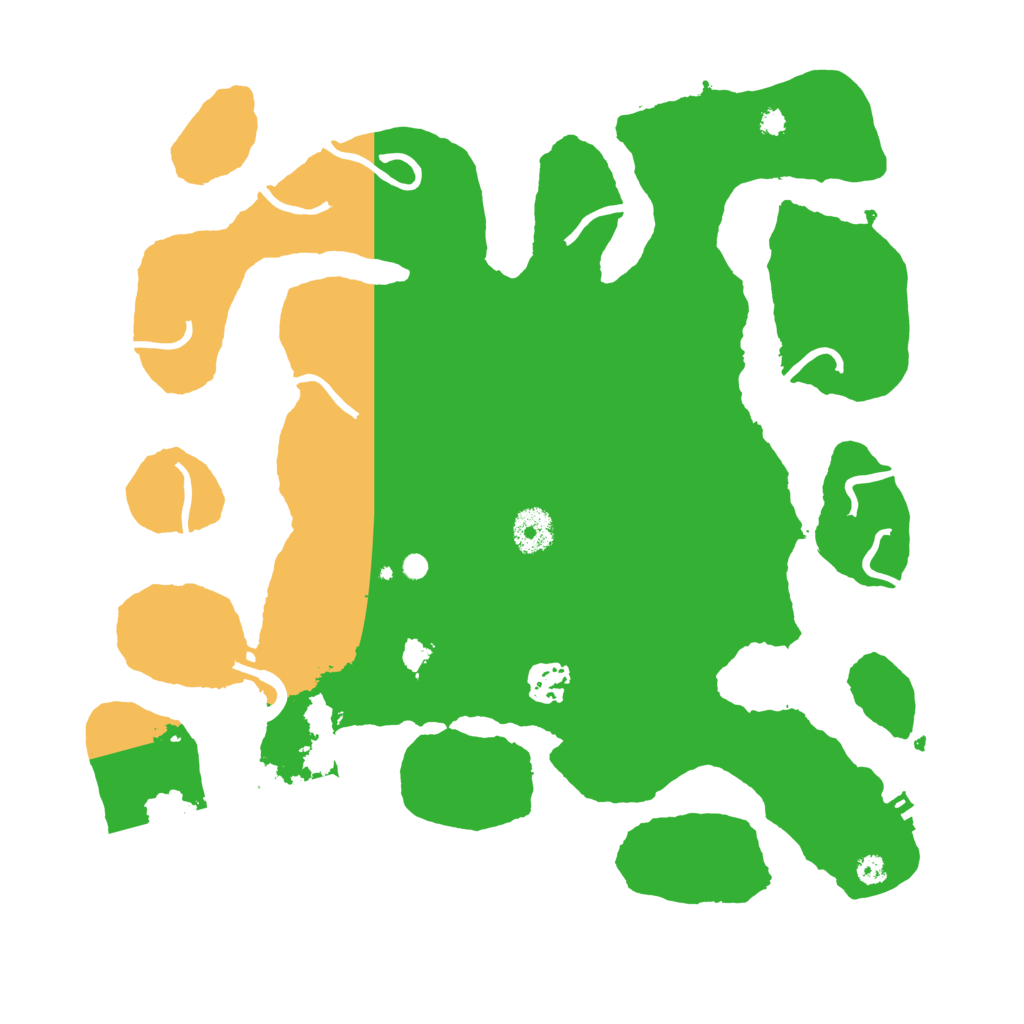 Biome Rust Map: Procedural Map, Size: 3550, Seed: 989742