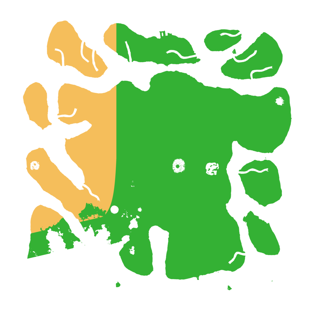 Biome Rust Map: Procedural Map, Size: 3550, Seed: 638151