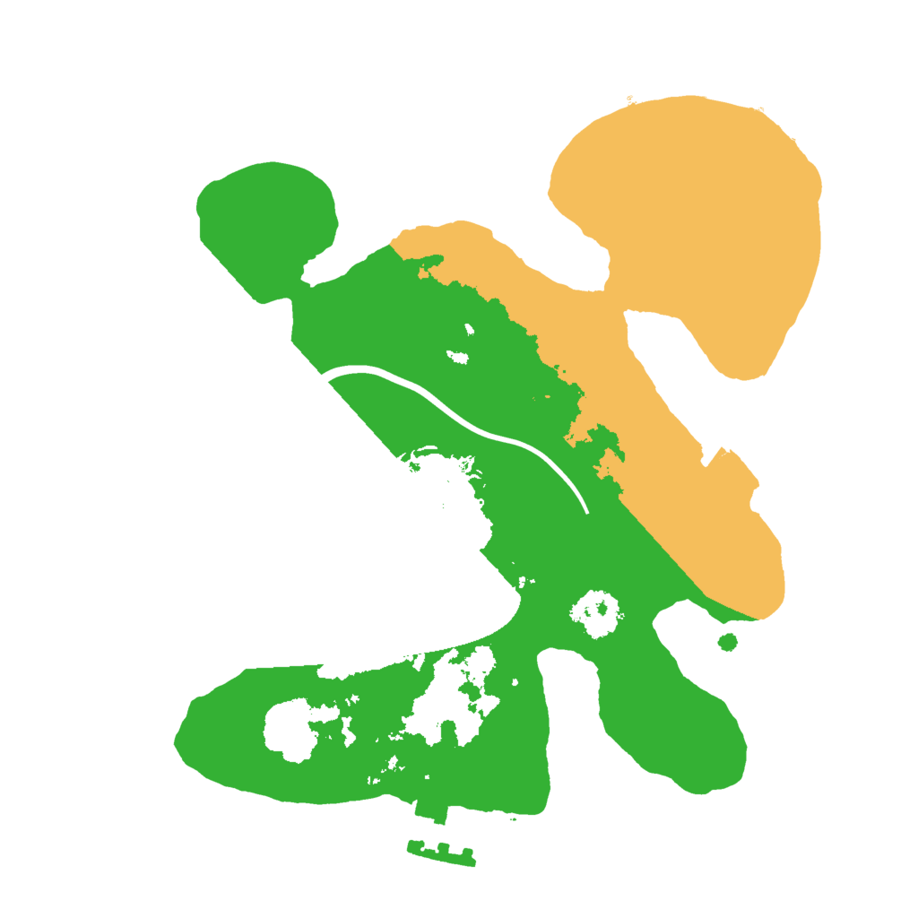 Biome Rust Map: Procedural Map, Size: 2000, Seed: 456456420