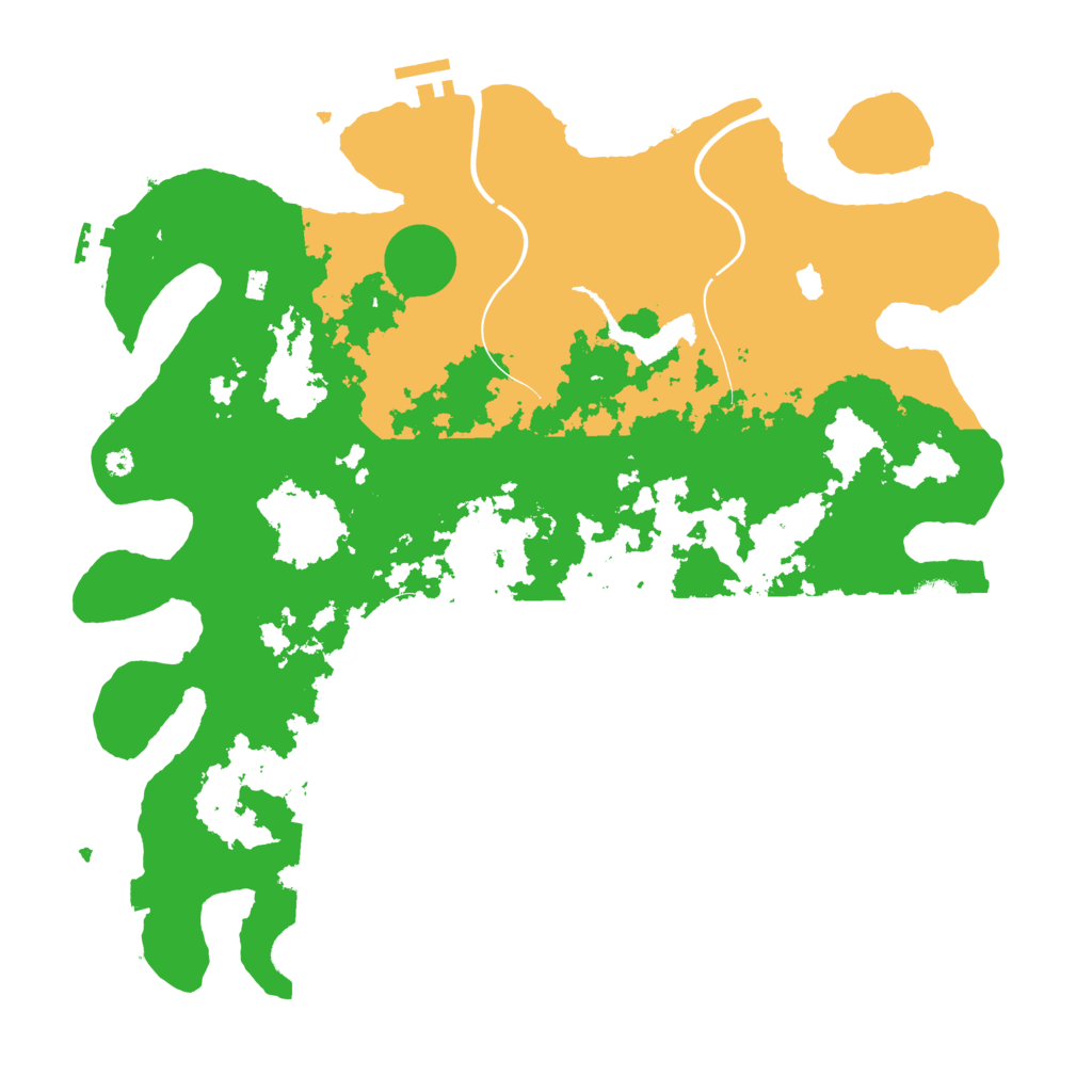 Biome Rust Map: Procedural Map, Size: 4000, Seed: 599435255