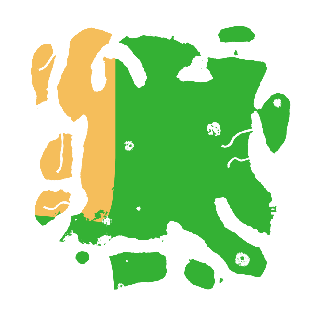 Biome Rust Map: Procedural Map, Size: 3350, Seed: 67