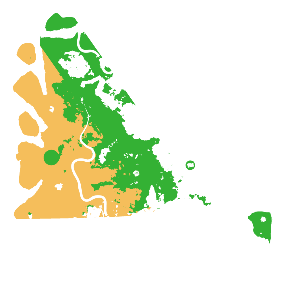 Biome Rust Map: Procedural Map, Size: 5000, Seed: 643626