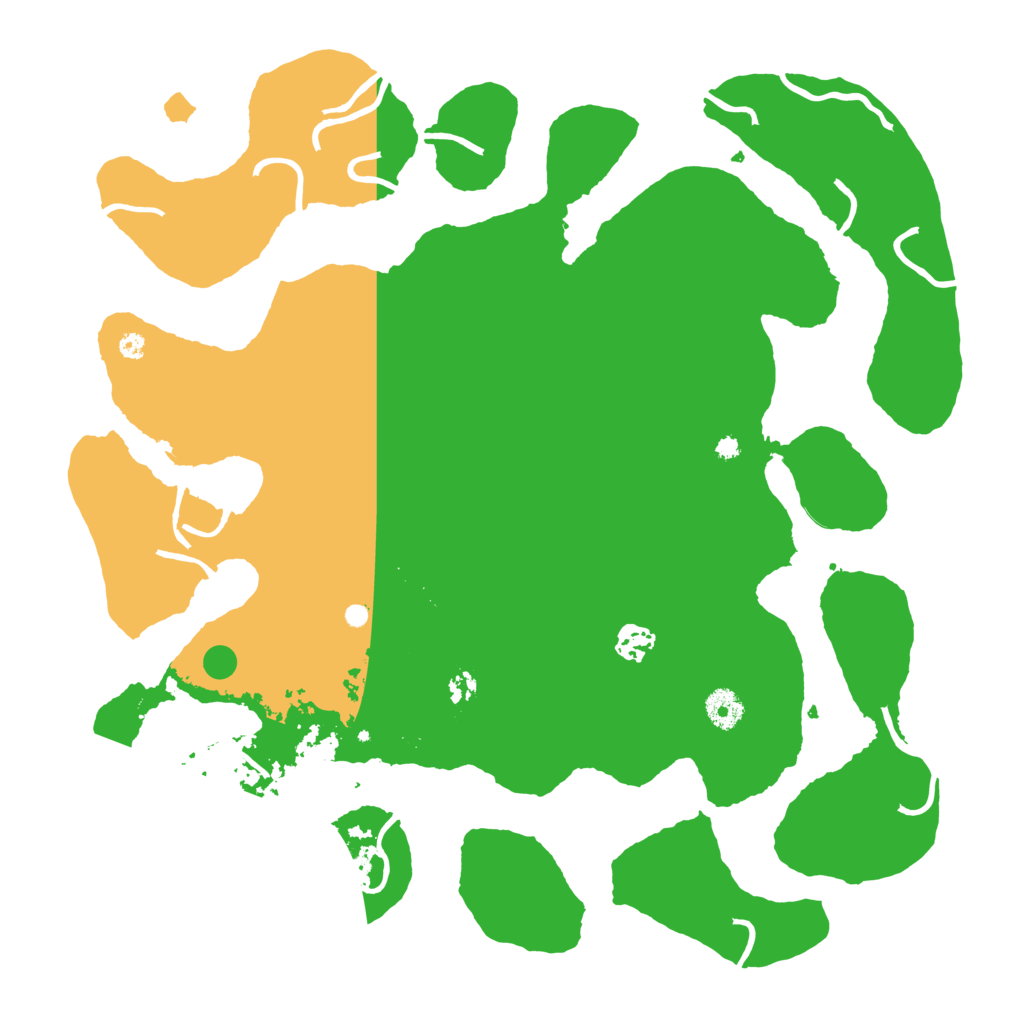 Biome Rust Map: Procedural Map, Size: 4000, Seed: 955016