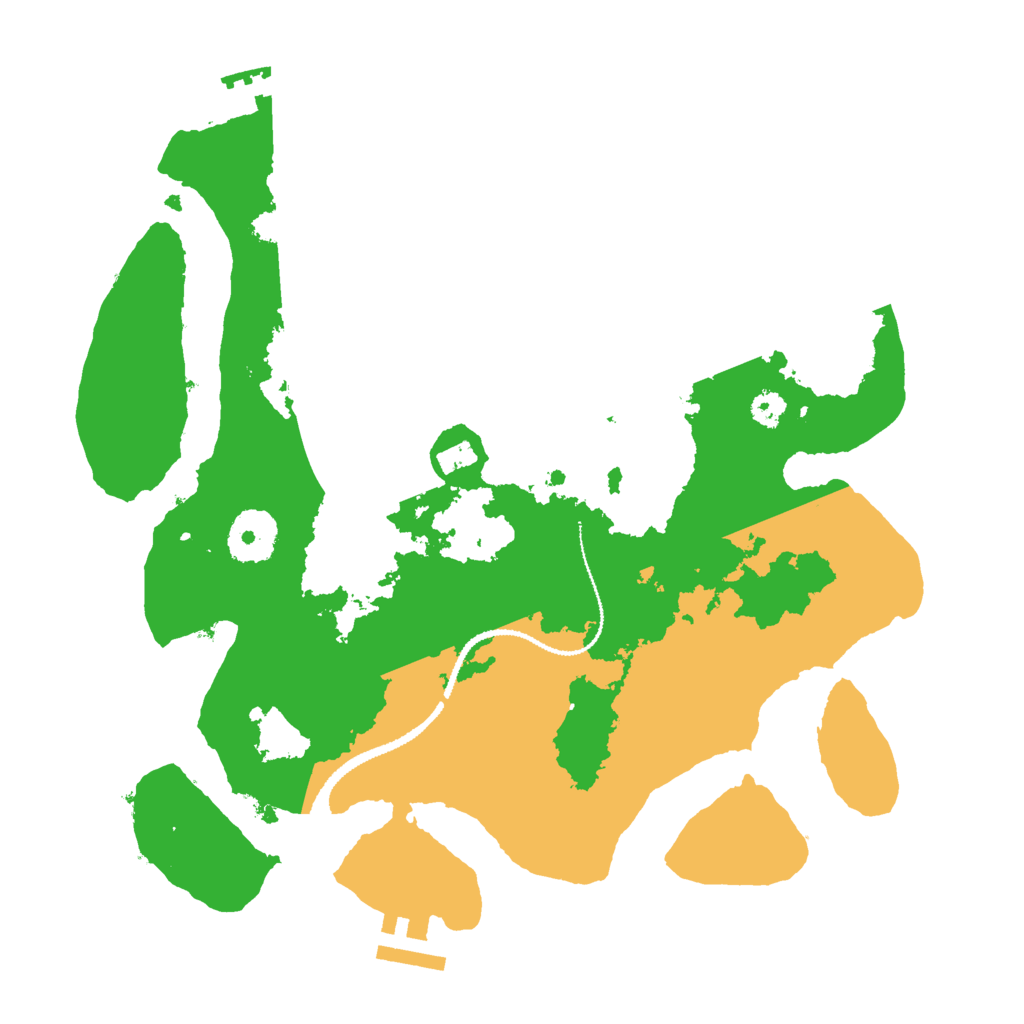 Biome Rust Map: Procedural Map, Size: 3000, Seed: 908148933