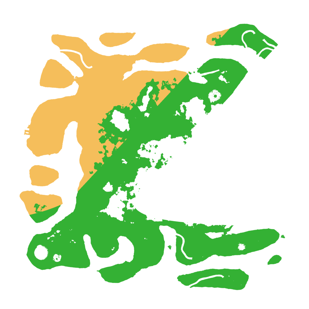 Biome Rust Map: Procedural Map, Size: 4000, Seed: 319904