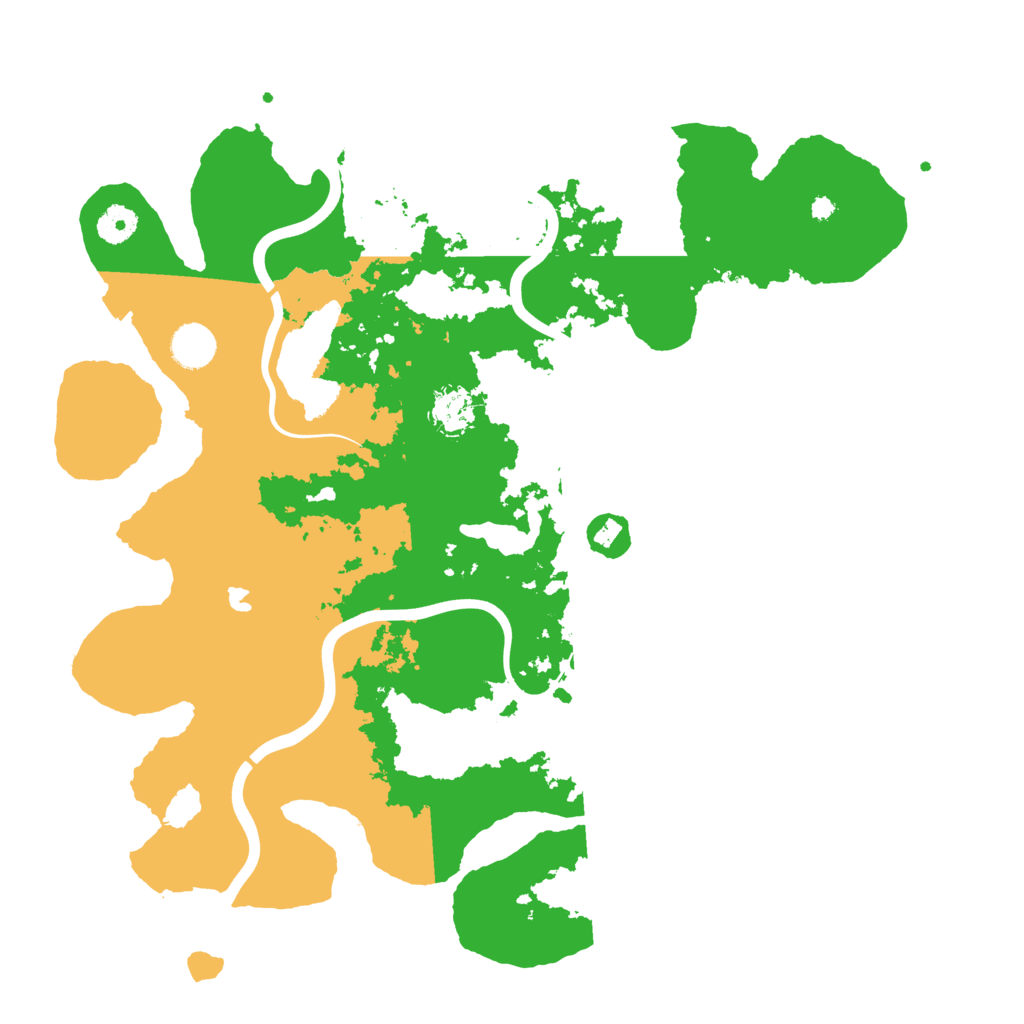 Biome Rust Map: Procedural Map, Size: 4000, Seed: 541868
