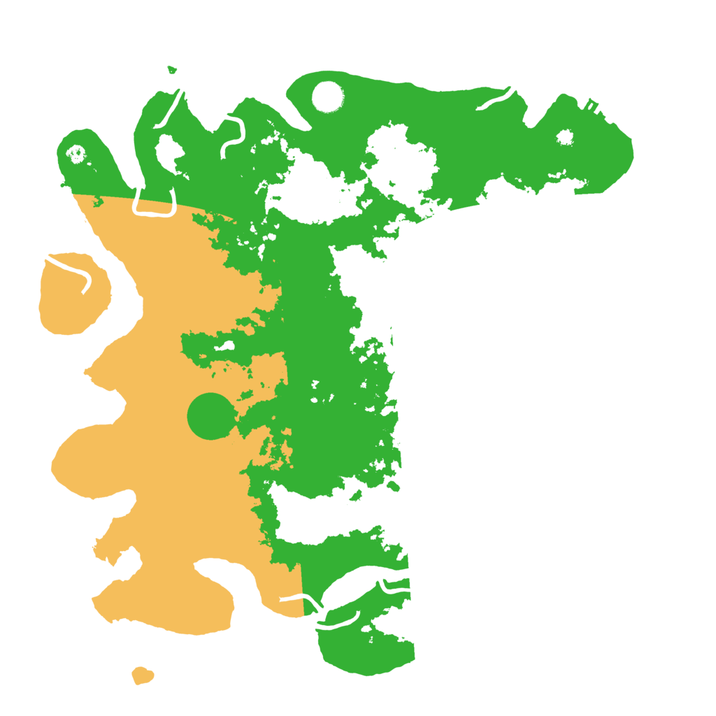Biome Rust Map: Procedural Map, Size: 4000, Seed: 541868