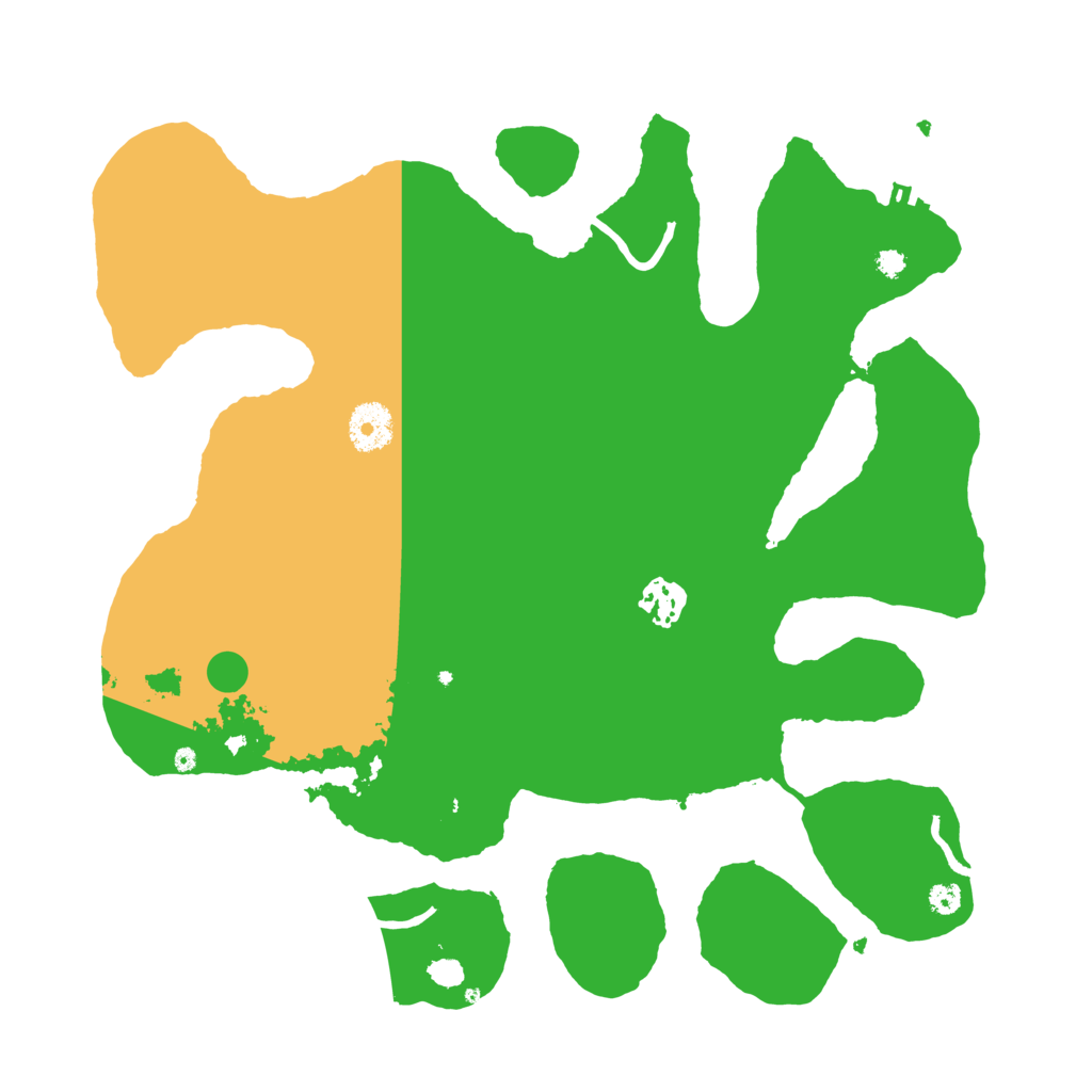 Biome Rust Map: Procedural Map, Size: 3500, Seed: 5462