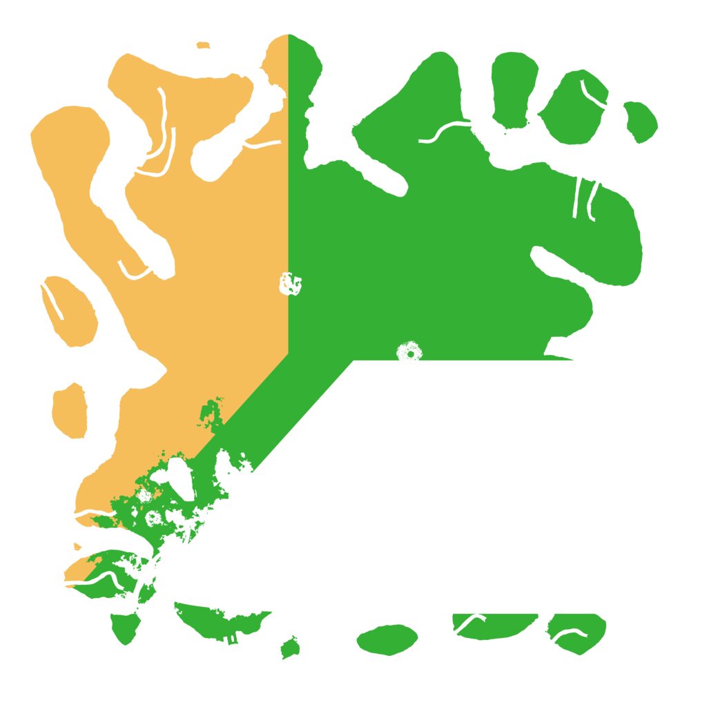 Biome Rust Map: Procedural Map, Size: 4500, Seed: 1798370862