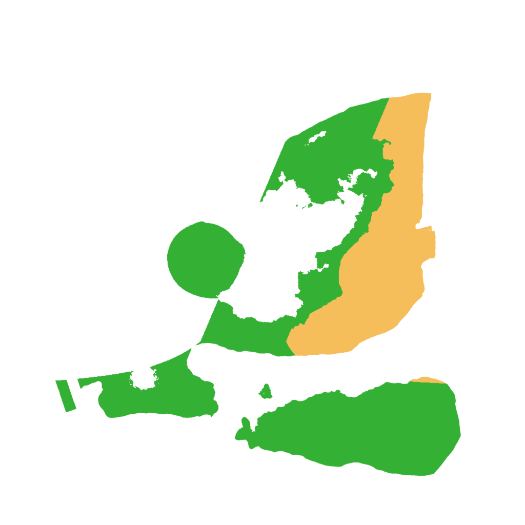 Biome Rust Map: Procedural Map, Size: 1900, Seed: 1378560675