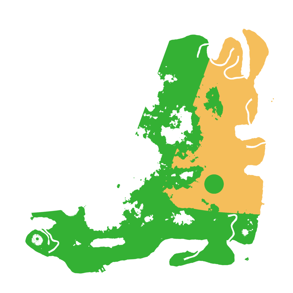 Biome Rust Map: Procedural Map, Size: 4000, Seed: 32145