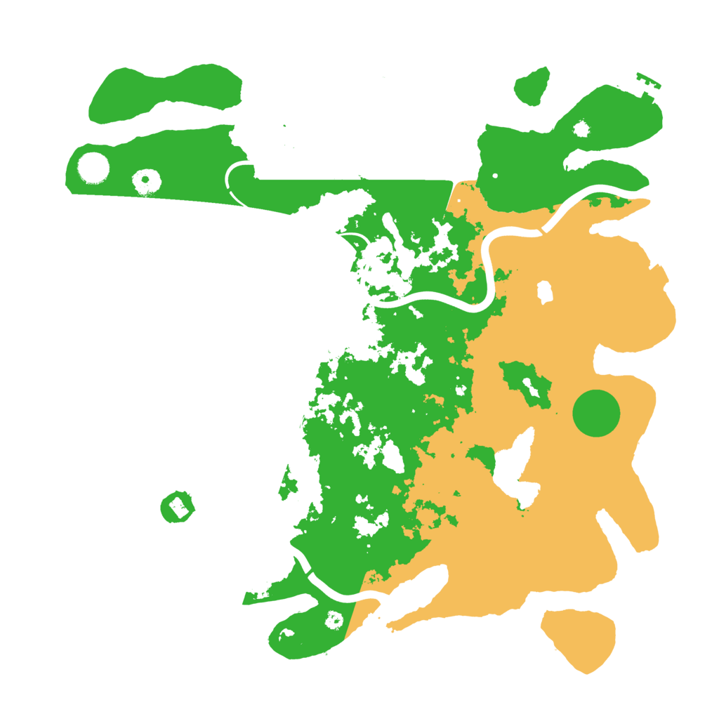 Biome Rust Map: Procedural Map, Size: 4000, Seed: 670388