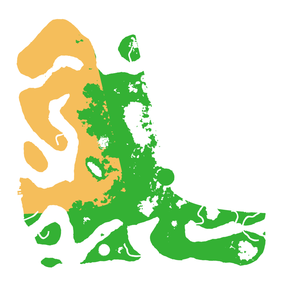 Biome Rust Map: Procedural Map, Size: 4500, Seed: 4356353